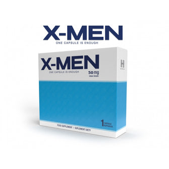 Capsule X-MEN, pentru erectie si imbunatatirea performantelor sexuale, 1 capsula