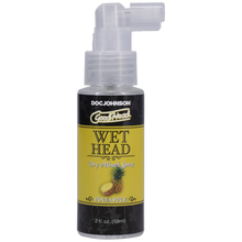 Spray pentru sex oral, GoodHead WET Head - Dry Mouth, umiditate instantanee, cu aroma de Ananas, 59 ml
