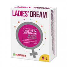 Capsule LADIES DREAM, cresterea apetitului sexual si libidoului feminin, 2 capsule