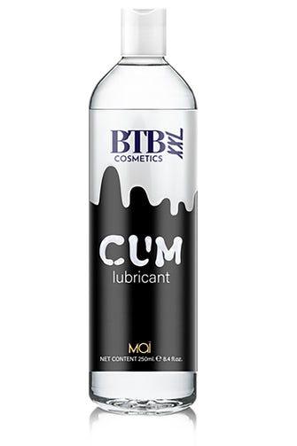 Lubrifiant BTB CUM, pe baza de apa, cu efect de sperma artificiala, 250 ml