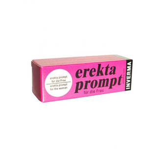Crema Erekta Prompt Inverma, pentru stimulare clitoris si intensificare orgasm, 13 ml