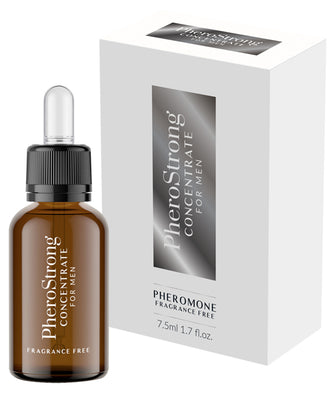 Esenta de parfum cu feromoni, PheroStrong for Men, Inodor, formula concentrata, 7.5 ml
