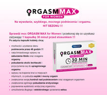 Capsule OrgasmMax Women, Medica Group, pentru orgasm intens si cresterea libidoului femeilor, 2 buc