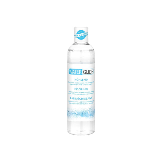 Lubrifiant gel Waterglide Cooling, efect de racoriere, pe baza de apa, 300 ml