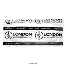 Prezervative clasice LONDON by Durex, Alb, lubrifiate si rezistente, 100 buc