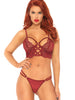 Lenjerie Set 2 piese Leg Avenue, model 81577 roșu, S/M
