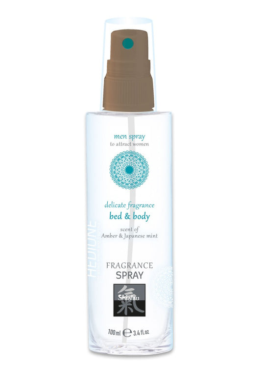 Parfum spray cu fermomoni, Shiatsu Bed & Body  - Fragrance Men, pentru barbati, 100 ml