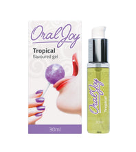 Gel pentru sex oral - Oral Joy Cobeco, cu aroma Fresh Tropical, 30 ml