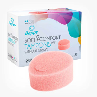 Tampoane interne - bureti menstruatie, Beepy & Comfort Wet, 2 buc