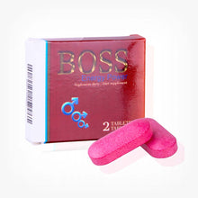 Capsule stimulare erectie puternica Boss Energy Power, rosu, 2 buc