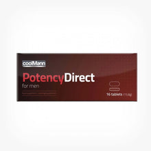 Capsule Potency Direct CoolMan, pentru potenta si erectie puternica barbati, 1 cutie x 16 buc