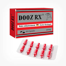 Capsule DOOZ RX, pentru erectie puternica si stimulare libidou barbati, 1 cutie x 10 buc