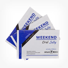 Weekend Oral Jelly, jeleu pentru potenta si erectii puternice, 3 plicuri