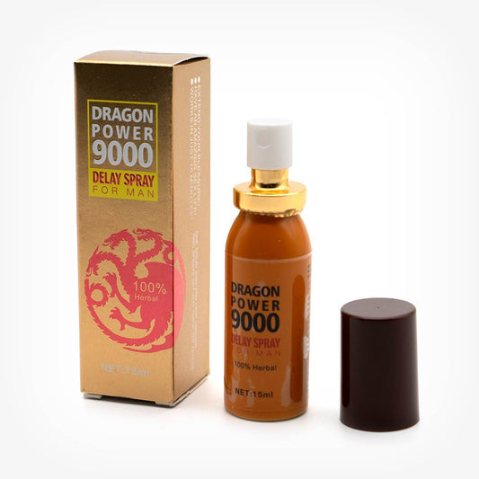 Spray concentrat SUPER DRAGON Power 9000 Delay Spray, pentru întârzierea ejaculării și erecții puternice, 15 ml