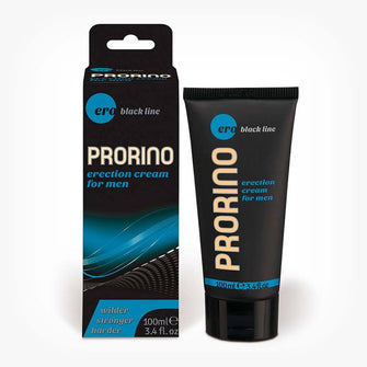 Crema PRORINO ERO ERECTION - Black Line, pentru erectii puternice si de durata, 100 ml