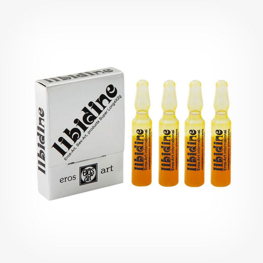 Afrodisiac natural LIBIDINE, pentru cresterea libidoului, dorintei sexuale, orgasm intens, unisex,  4 fiole