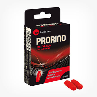 Capsule Prorino LIBIDO Caps, stimulare libido si orgasm femei, 2 buc