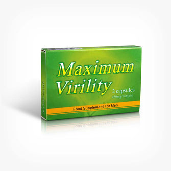 Capsule naturale Maximum Virility, pentru erectie si stimulare libidou barbati, 2 capsule