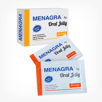 Jeleu MENAGRA Oral Jelly, pentru erectie puternica si durabila, 2 plicuri