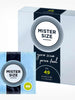 Prezervative ultra subtiri, Mister Size, marime 49 mm, 1 cutie x 3 buc