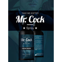 Spray lubrifiant Mr. Coock Back Door, pentru relaxare anala, efect anti iritare, 50 ml
