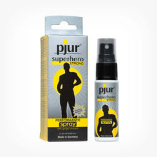 Spray cocentrat Pjur Superhero Performance STRONG, pentru intarzierea ejacularii si stimularea erectiei, 20 ml