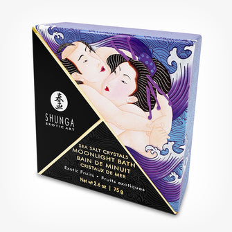 Sare de baie Shunga Oriental Crystals Oceania Exotic Purple, cu efect afrodisiac, 75 gr