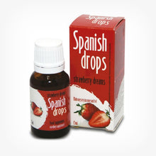Picaturi afrodisiace Spanish Fly Strawberry Dreams - Capsuni, unisex, pentru cresterea libidoului, 15 ml
