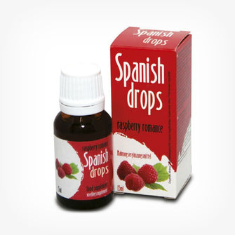 Picaturi afrodisiace Spanish Fly, cu aroma Raspberry Romance - Zmeura, unisex, pentru cresterea libidoului, 15 ml