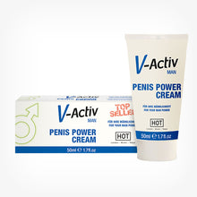 Crema V-Activ Penis Power, pentru potenta si erectii ferme, 50 ml