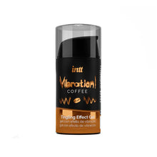 Gel INTT Vibration! Coffee, pentru stimulare si excitare, cu efect de incalzire, Unisex, 15 ml