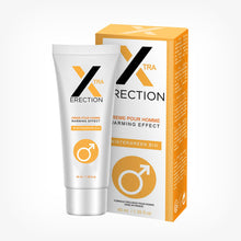 Crema X-tra Erection, pentru erectii puternice, cu efect de incalzire (Warming Effect), 40 ml