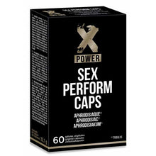 Afrodisiac premium natural XPower Sex Perform Caps, pentru libido, erectii, testosteron, 60 capsule