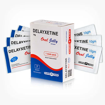 Jeleu Delayxetine Oral Jelly, pentru intarzierea ejacularii, One Week Pack, 7 plicuri