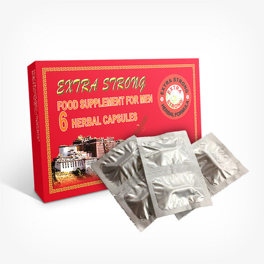 Capsule concentrate Extra Strong, stimulare erectie puternica, 6 buc