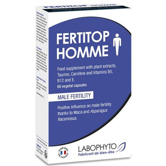 Capsule FertiTop HOMME LaboPhyto, pentru fertilitatea barbatilor, 60 buc
