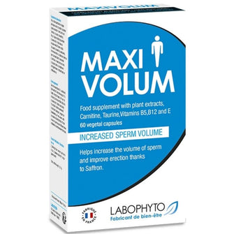 Capsule MAXIVOLUM, Labophyto, pentru cresterea volumului si calitatii spermei, 60 capsule
