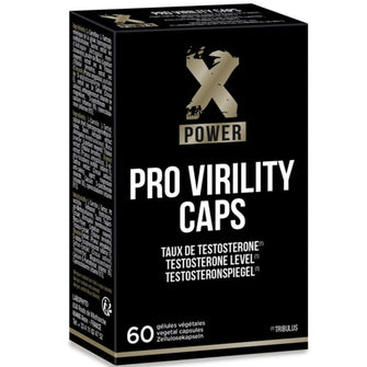 Capsule XPower Pro Virility, pentru potenta, virilitate, stimulare erectie si crestere testosteron, 60 buc