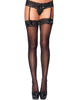 Dresuri cu portjartier, Leg Avenue, model 1107, negru, marime universala
