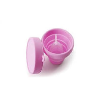 Cutie de sterilizare si depozitare pentru cupa menstruala, NINA KIKI, culoare roz, S-L