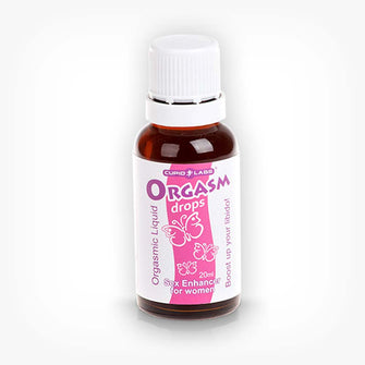 Picaturi afrodisiace Orgasm Drops, Cupid, pentru excitare si cresterea libidoului feminin, 20 ml