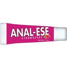 Gel desensibilizant Anal-Ese, Negru, pentru sex anal cu aroma de capsuni, 15 ml