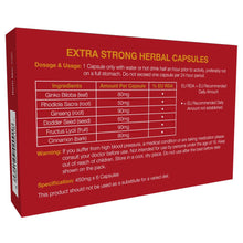 Capsule concentrate Extra Strong, stimulare erectie puternica, 2 capsule